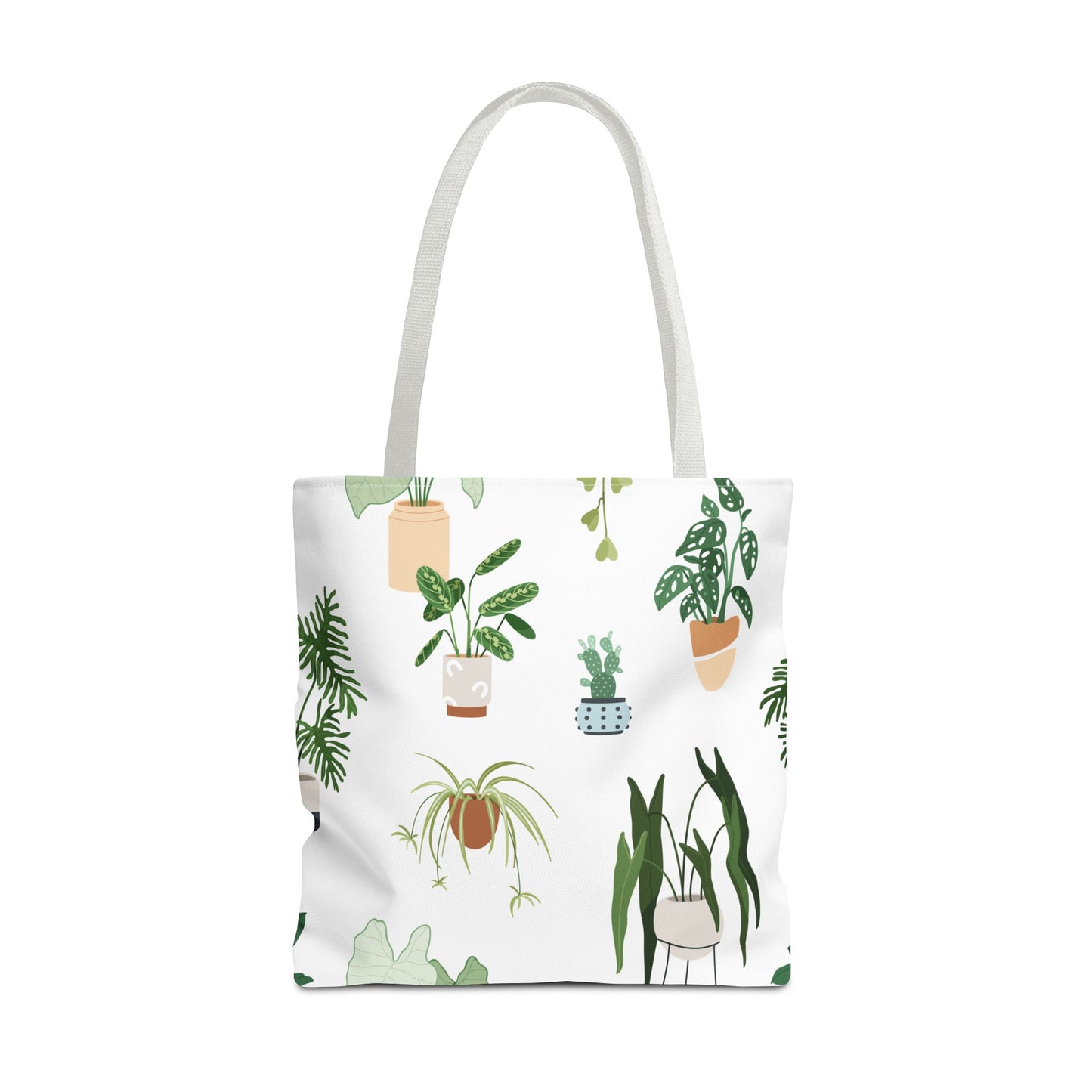 Plant Lover's Tote Bag - Stylish Eco-Friendly Carryall, Botanical Print Shopping Bag, Gardening Gift, Nature Inspired Shoulder Bag, Farmers