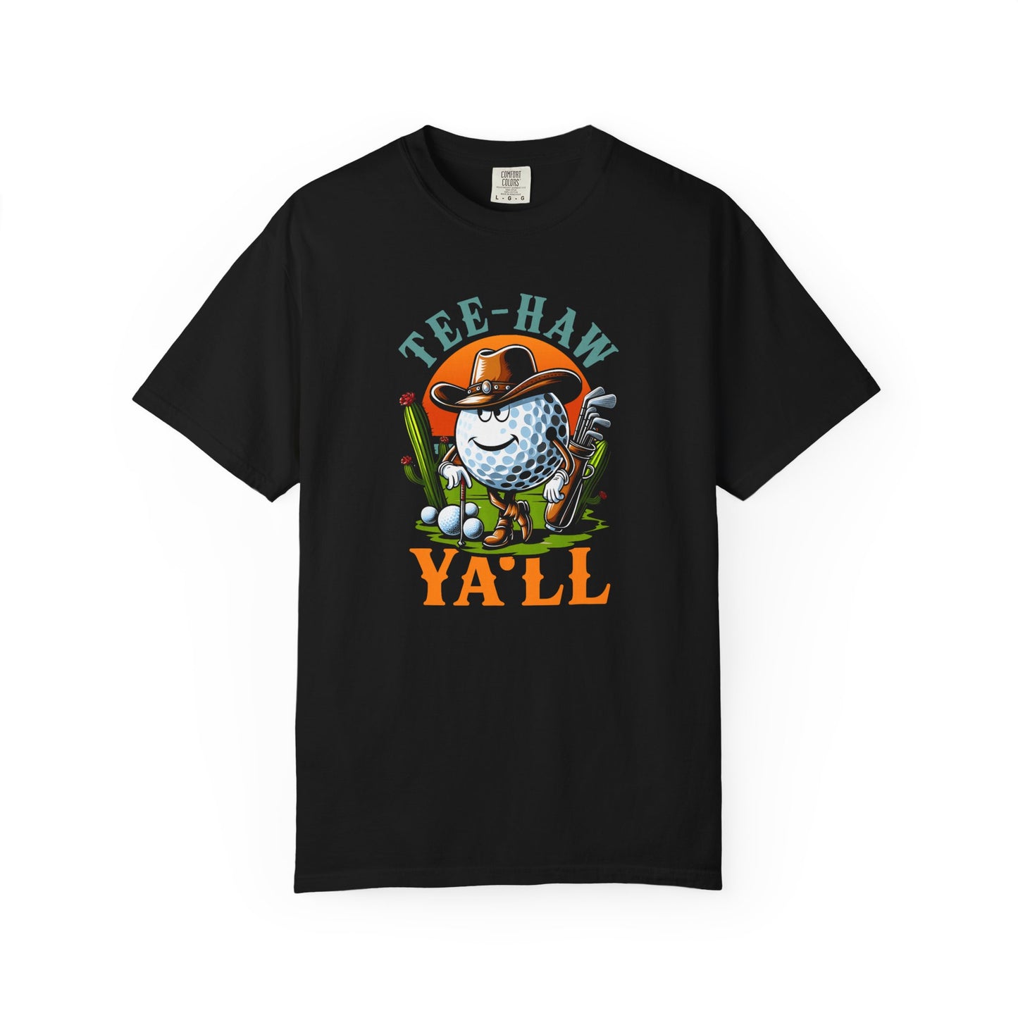 Tee-Haw Ya'll Funny Golf T-shirt, Retirement Gift