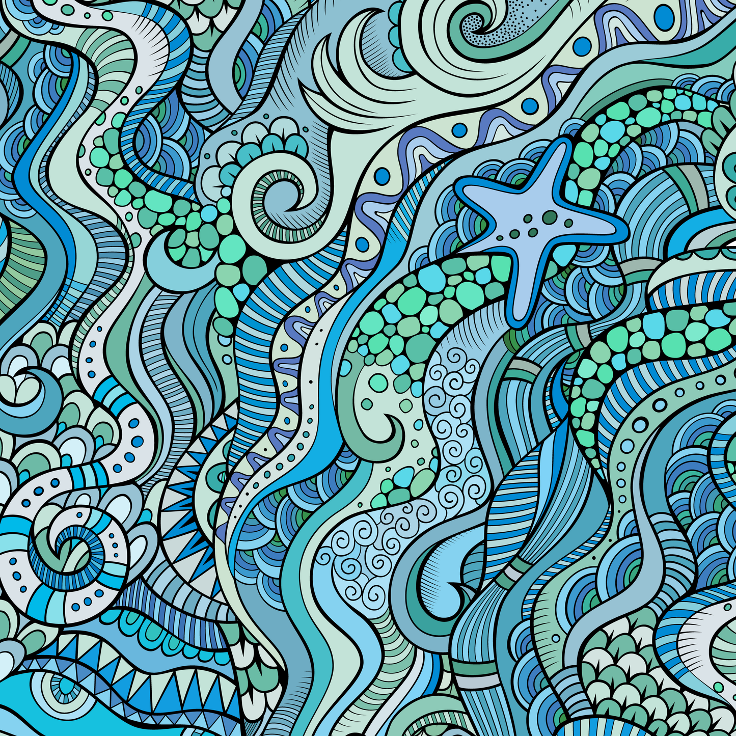 Whimsical Underwater Tote Bag
