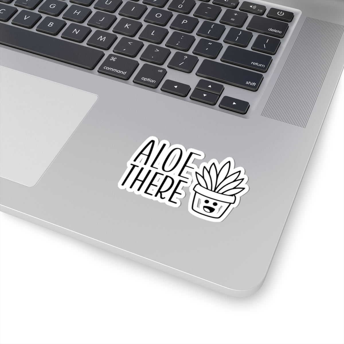 Aloe There Plant Kiss-Cut Stickers, Cute Succulent, Laptop Décor, Nature Lover Gift, Fun Home Decor, Greenery Sticker Pack