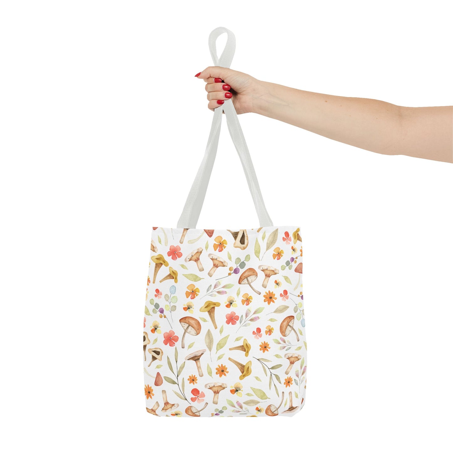 Wild Forest Mushroom Toad Stool Tote Bag