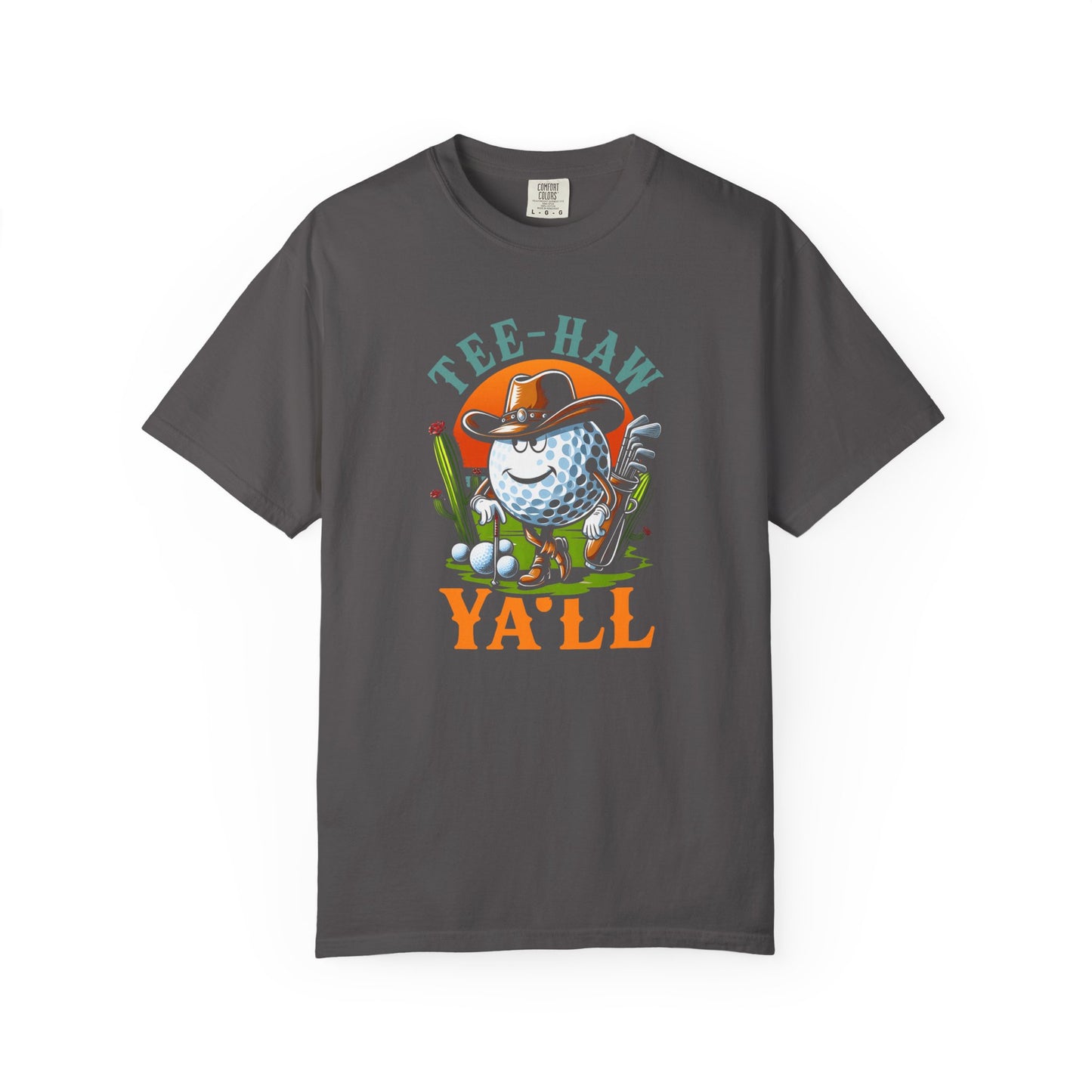 Tee-Haw Ya'll Funny Golf T-shirt, Retirement Gift