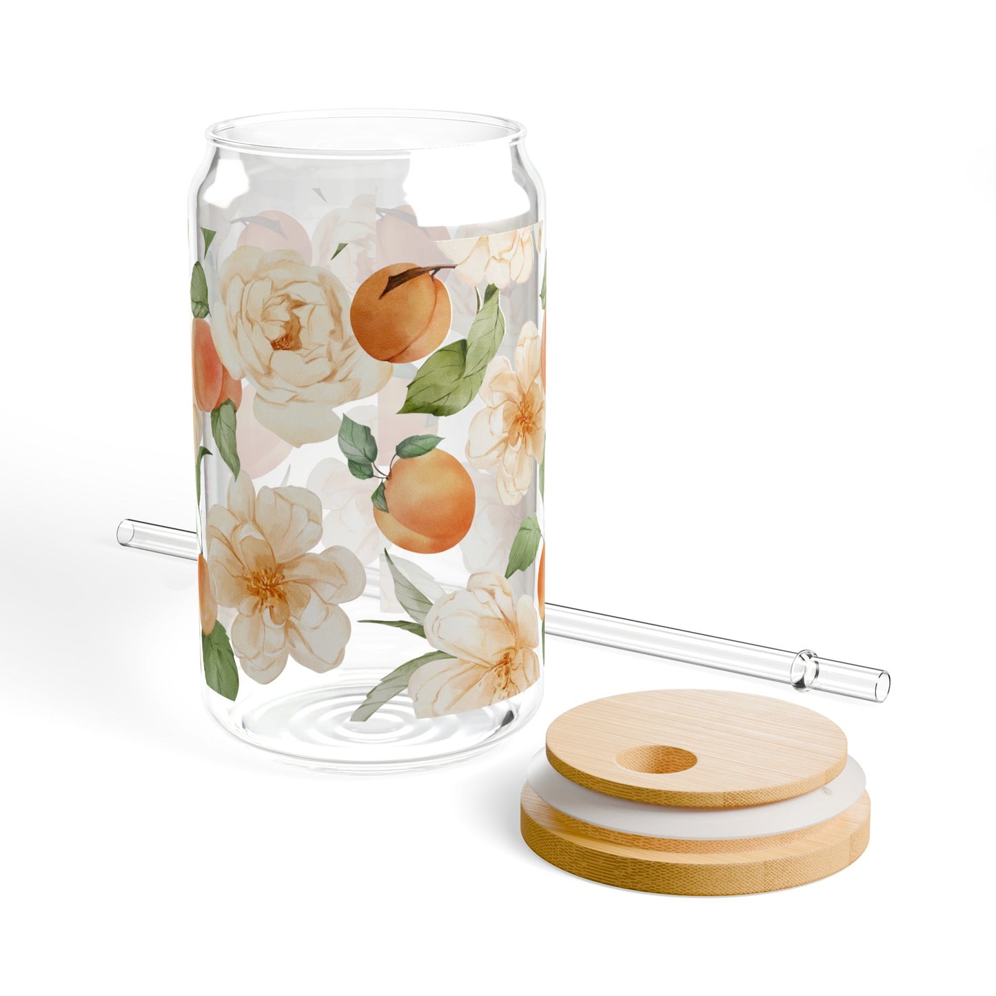 Peach Blossoms Sipper Glass at Orange Moon