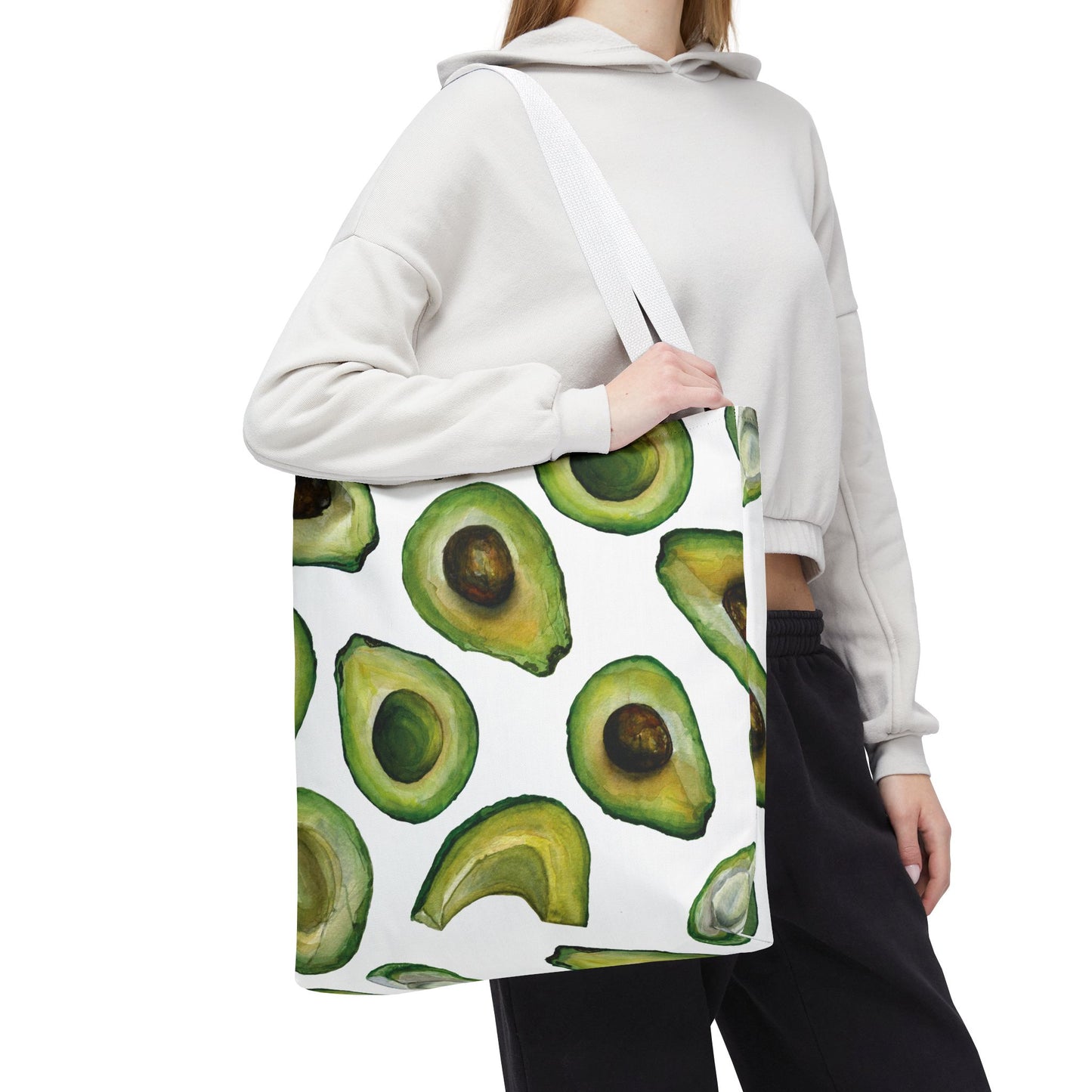 Avocado Summer Fruit Tote Bag