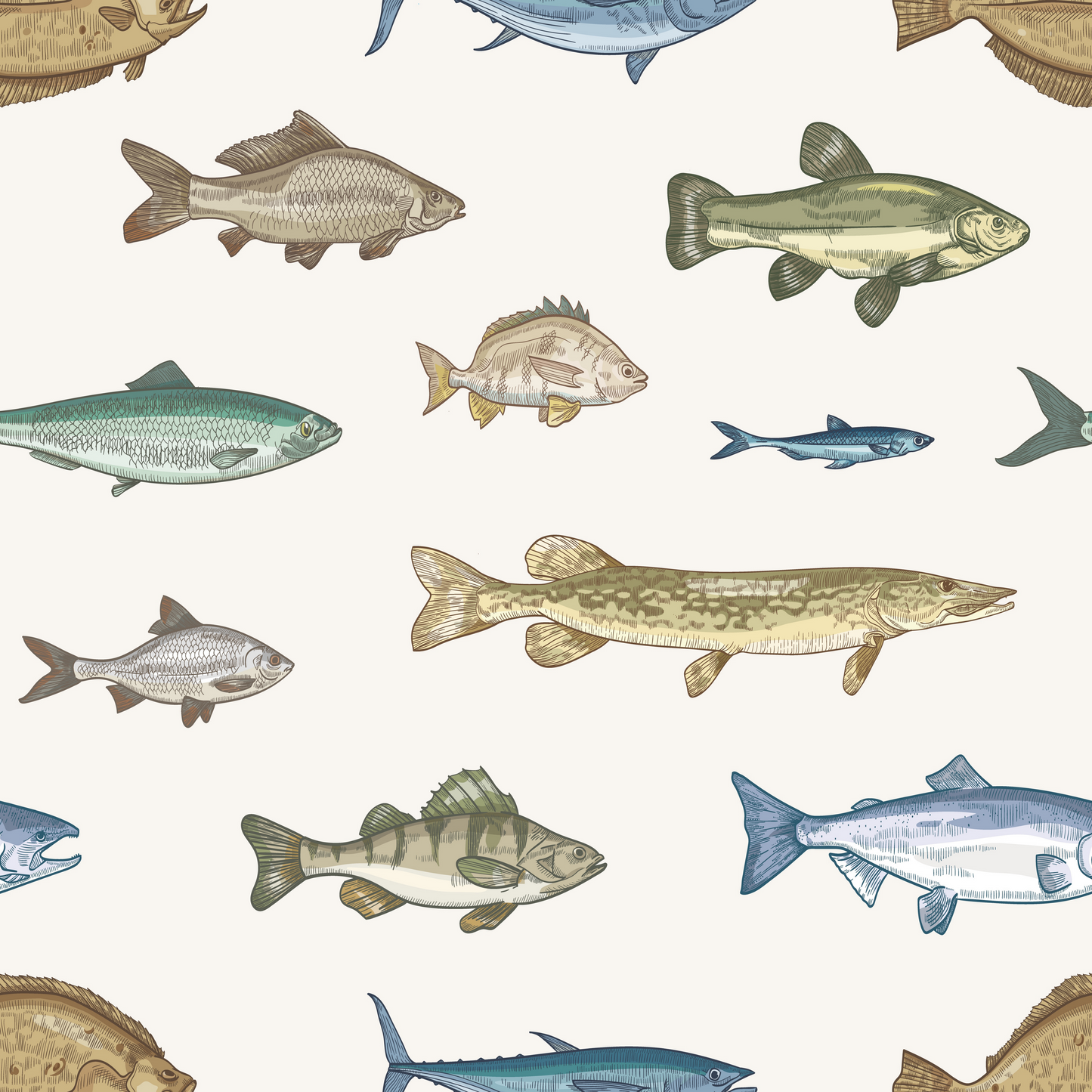 Fish Tote Bag