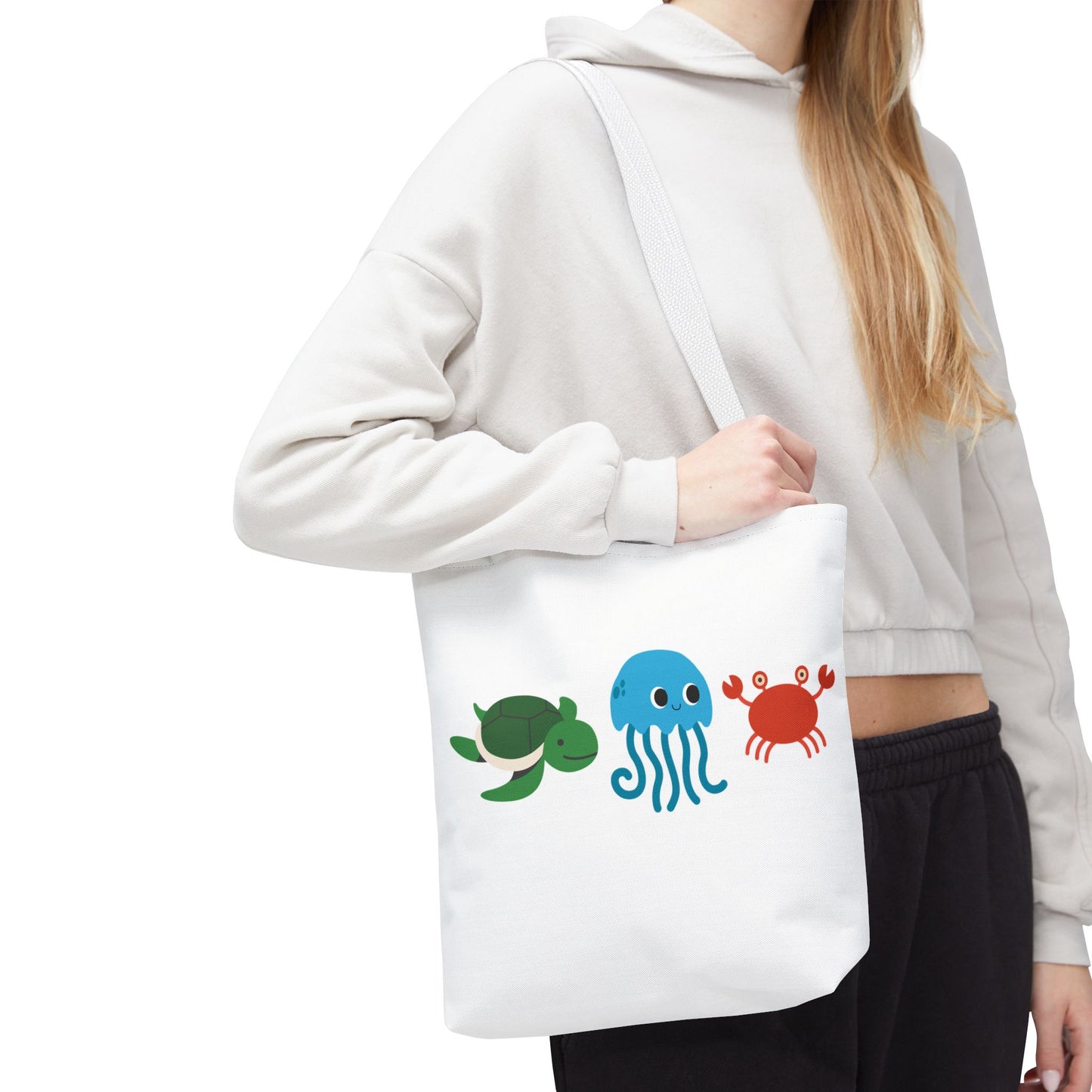 Octopus, Turtle and Crab Tote Bag