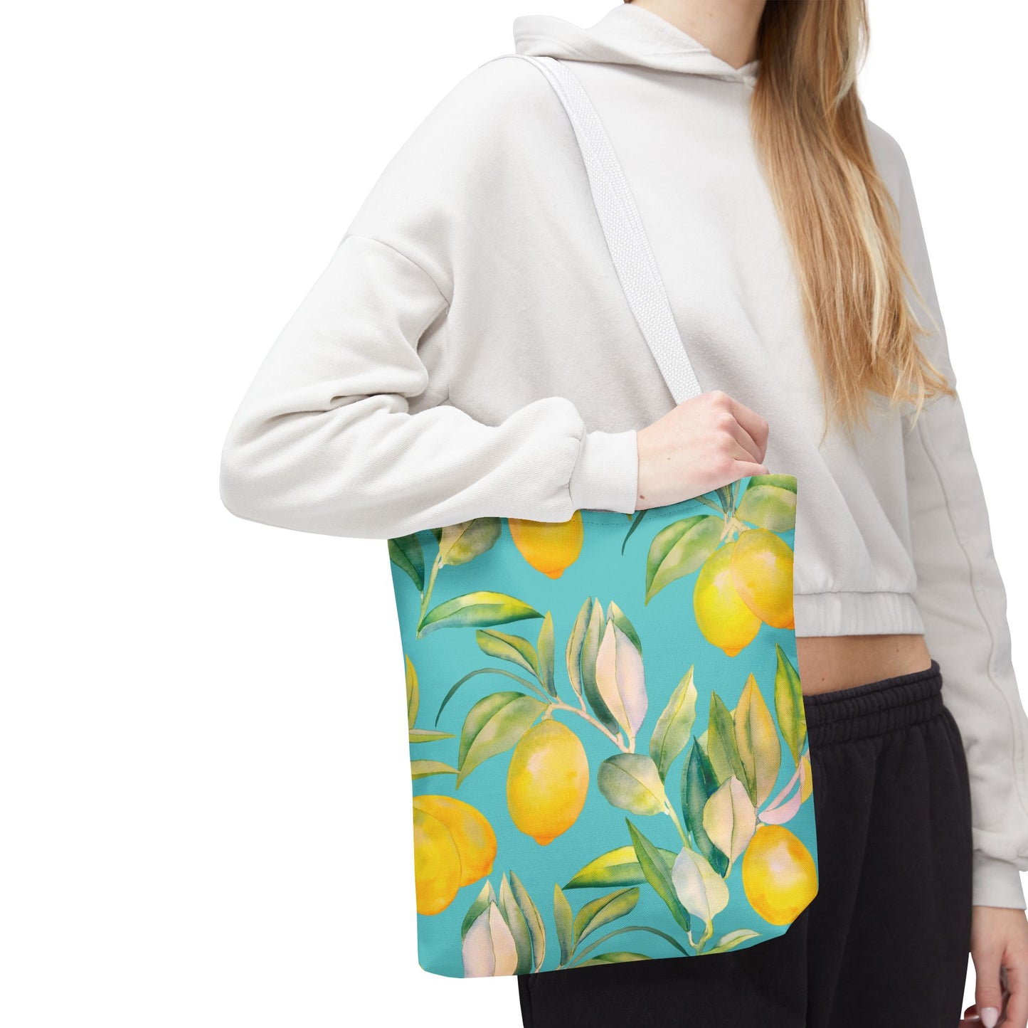 Lemon Summer Fruit Tote Bag