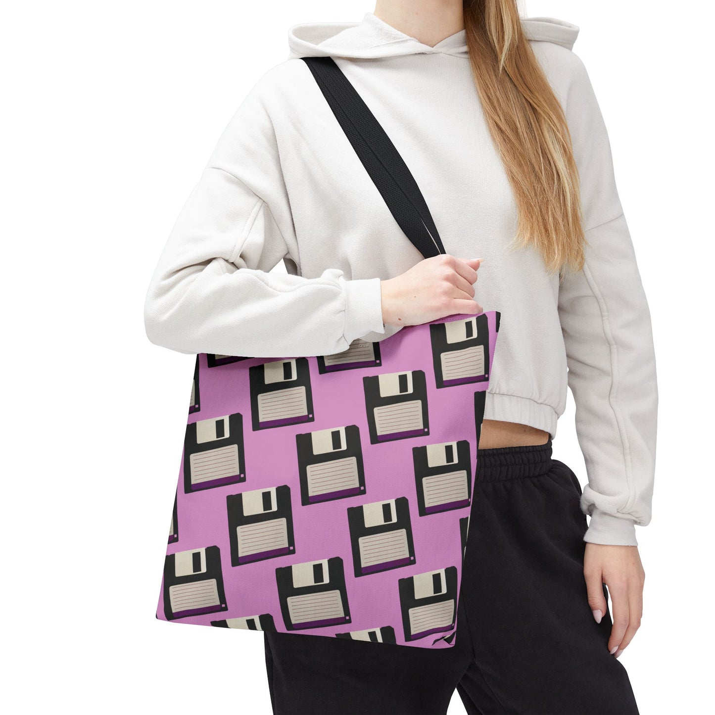 Floppy Disk Retro Vintage Design Tote Bag