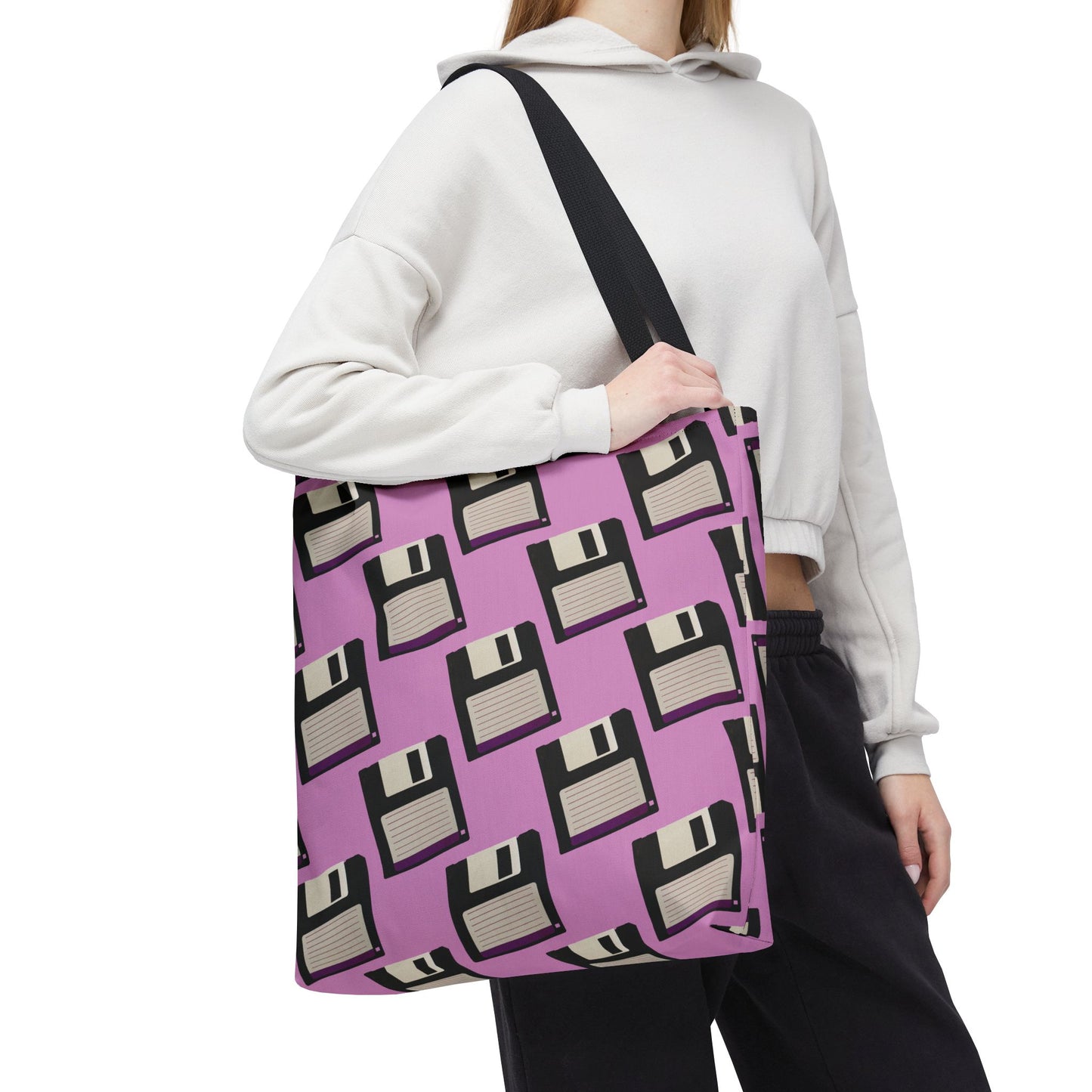 Floppy Disk Retro Vintage Design Tote Bag