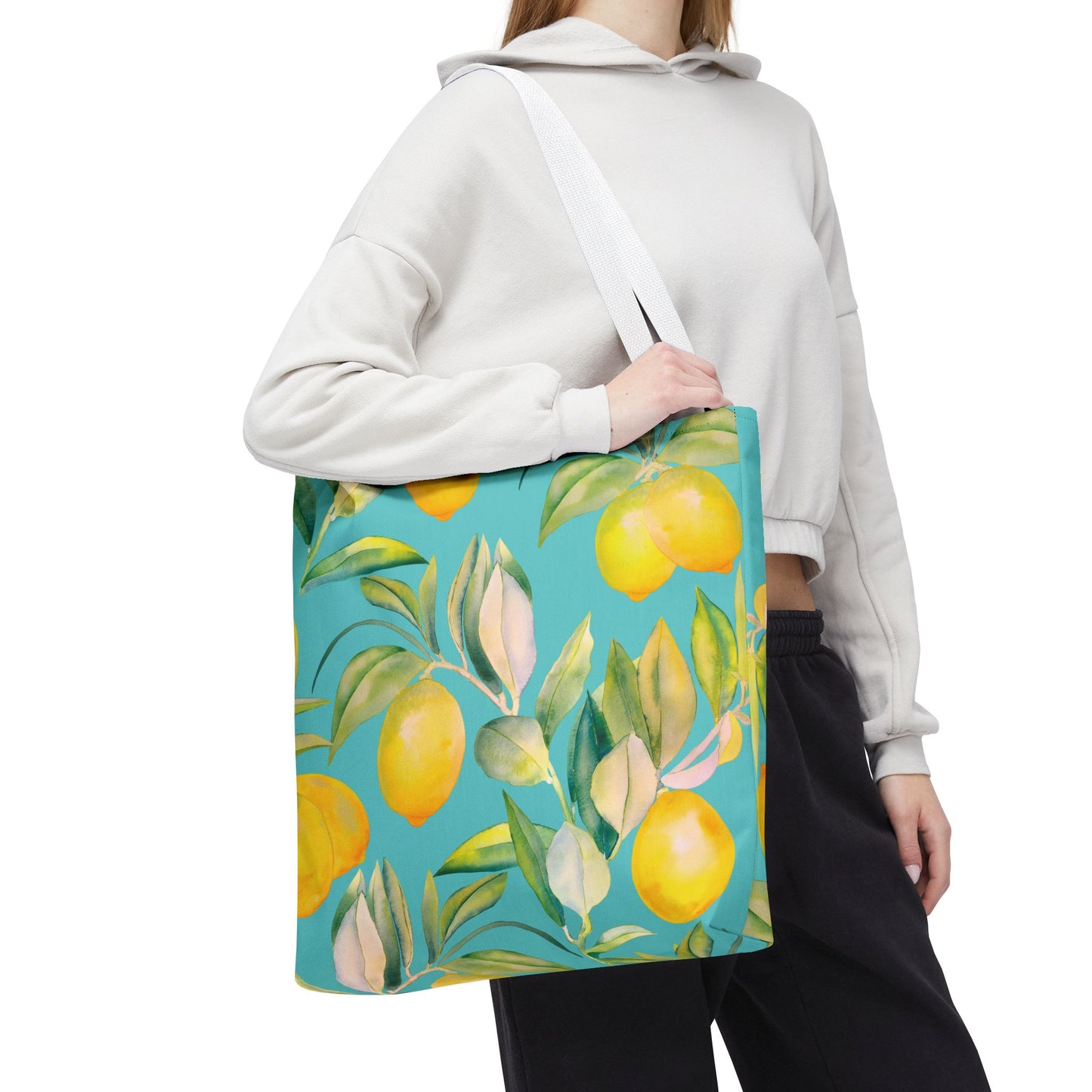 Lemon Summer Fruit Tote Bag