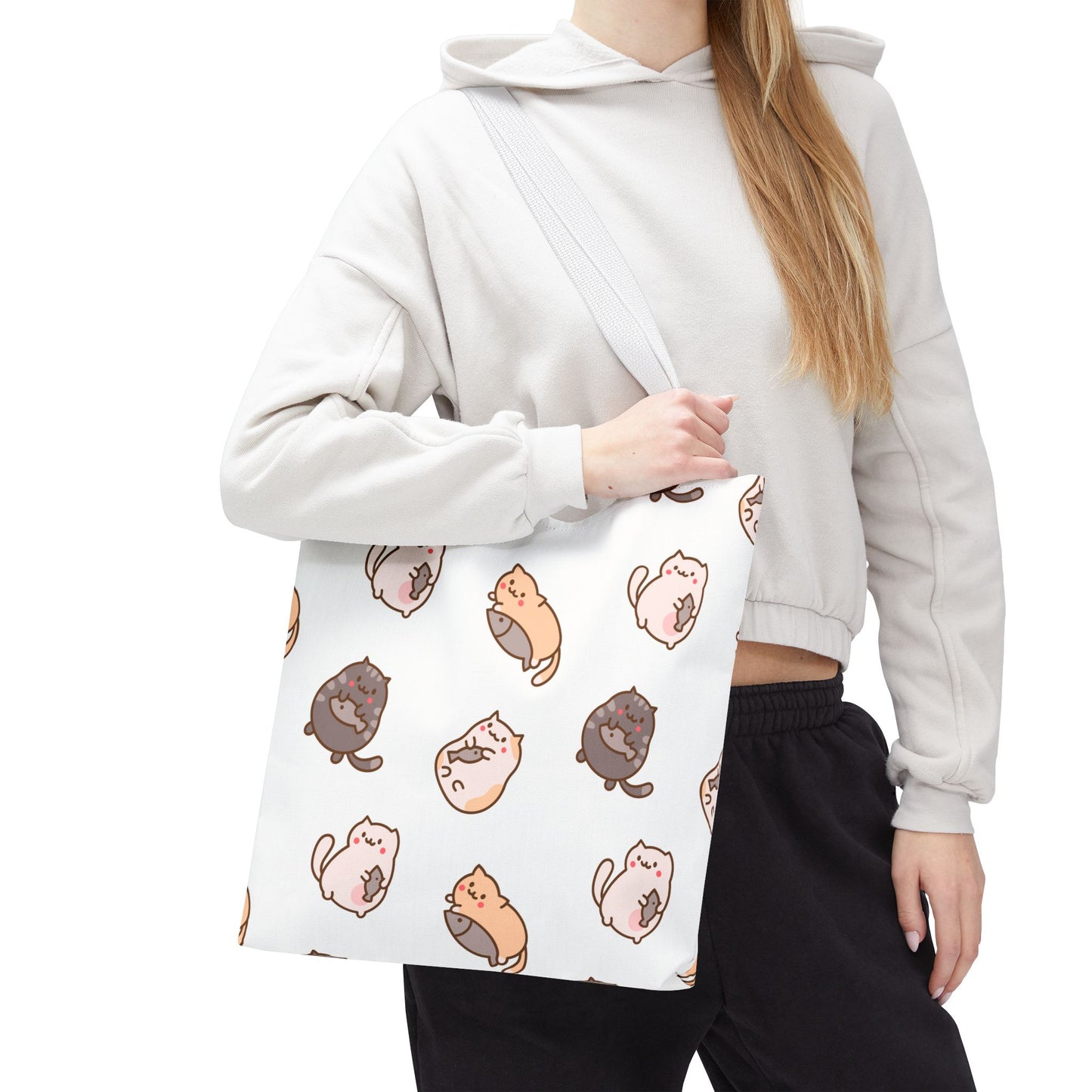 Cartoon Cats Tote Bag