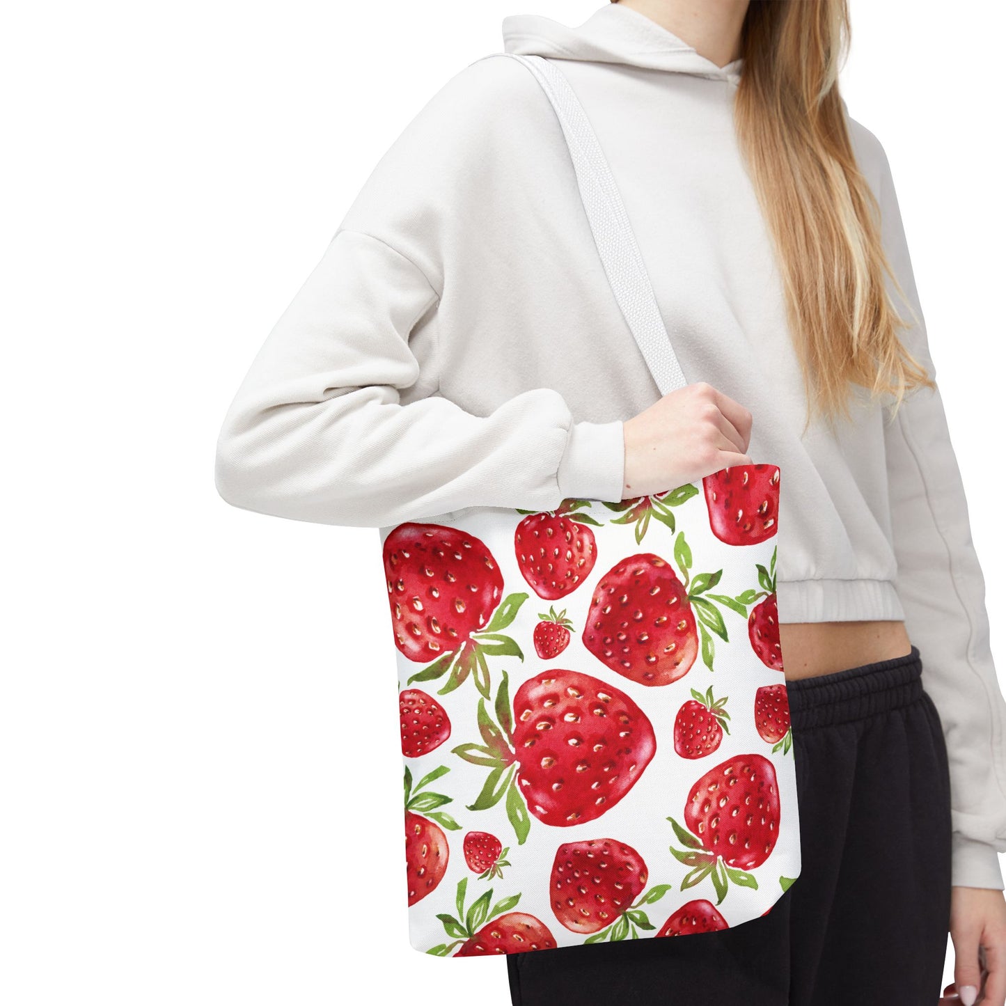 Strawberry Berry Fruit Tote Bag