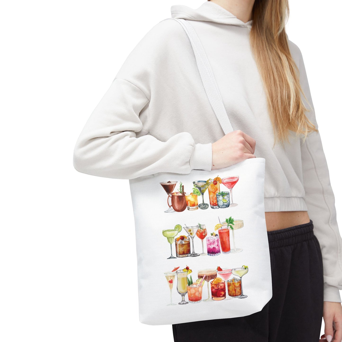 Cocktail Tote Bag
