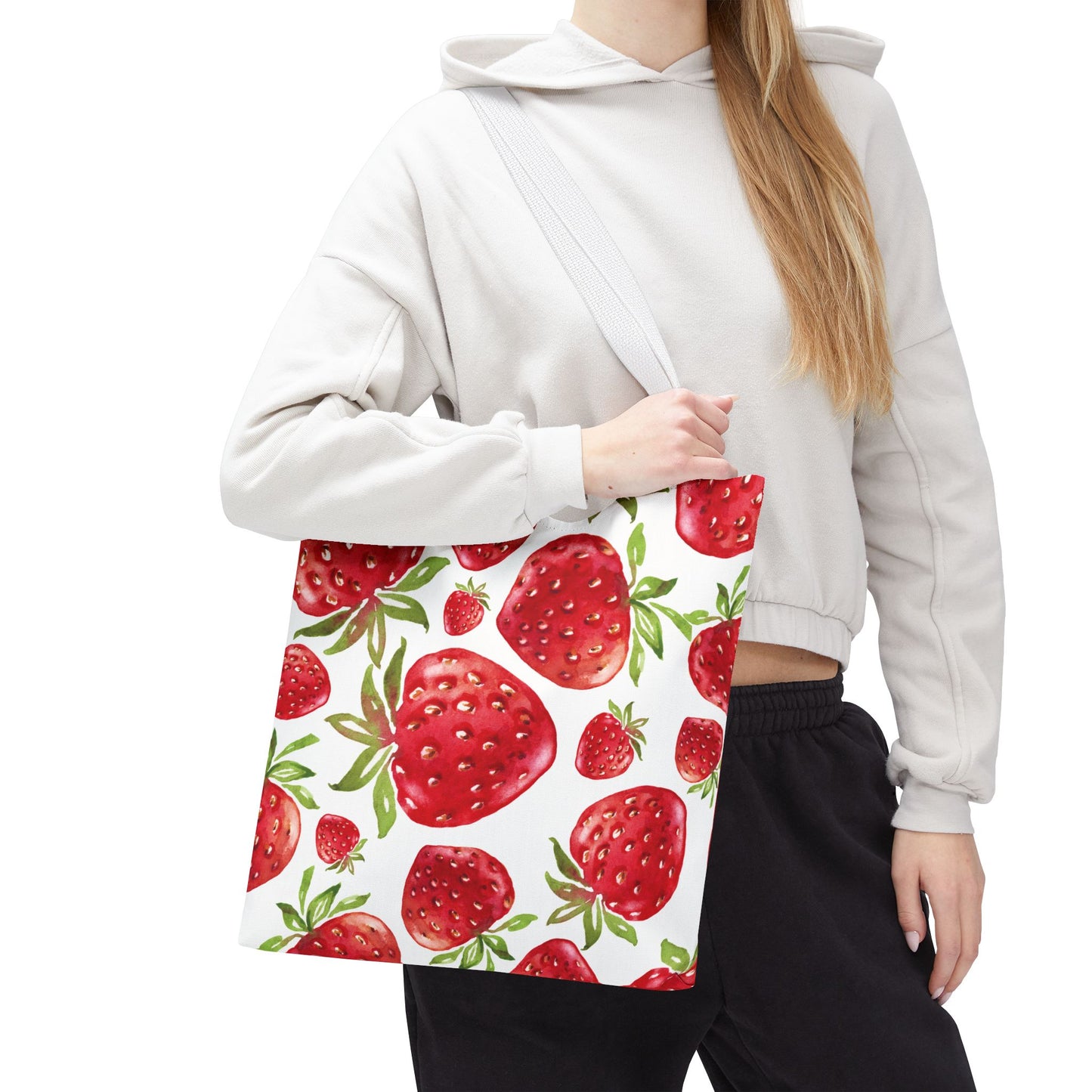 Strawberry Berry Fruit Tote Bag