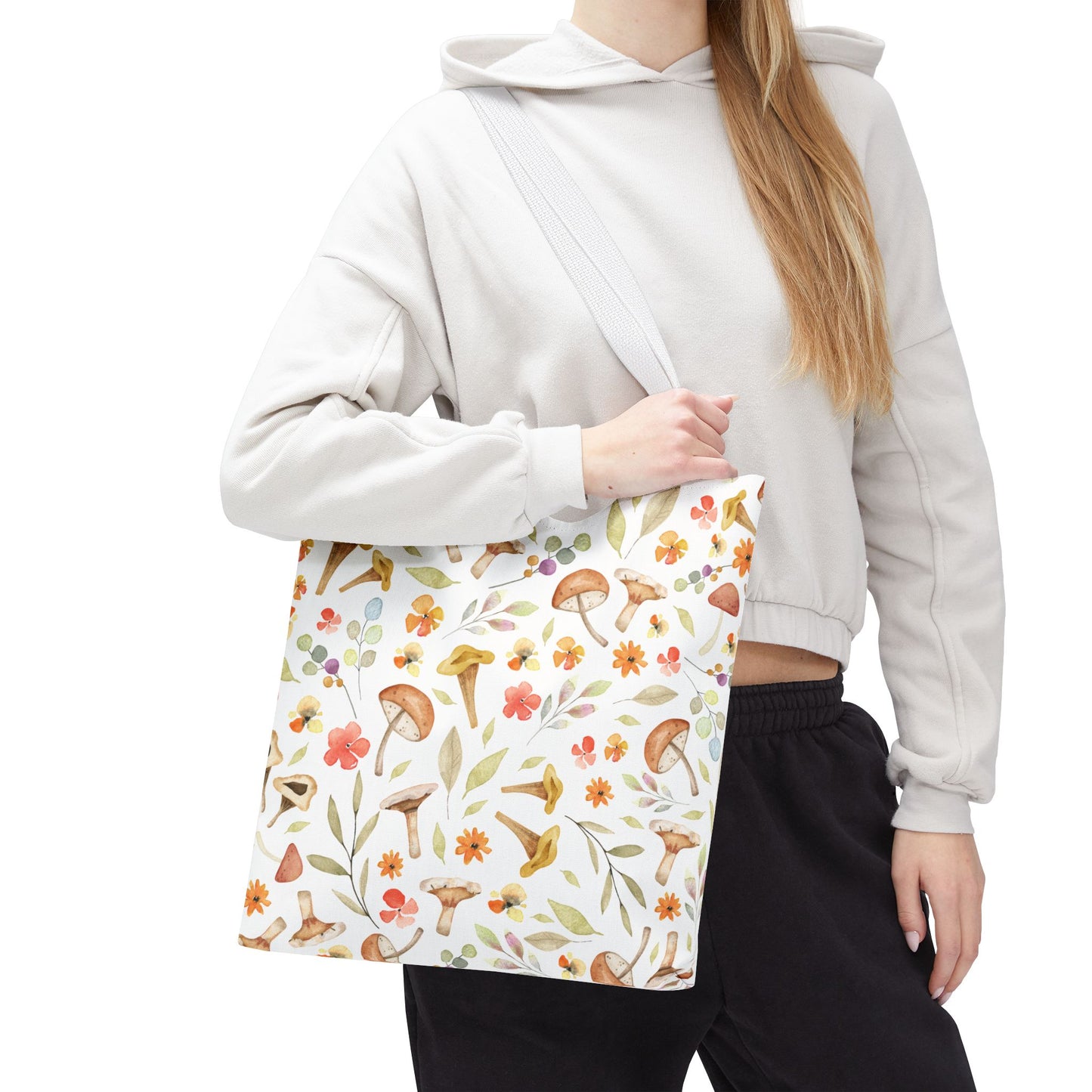 Wild Forest Mushroom Toad Stool Tote Bag