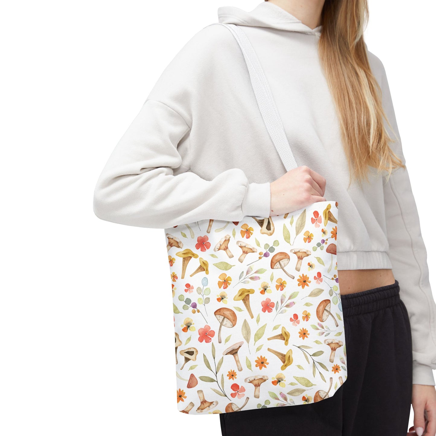 Wild Forest Mushroom Toad Stool Tote Bag