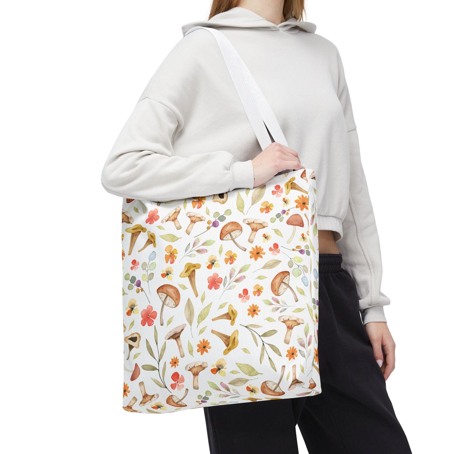 Wild Forest Mushroom Toad Stool Tote Bag