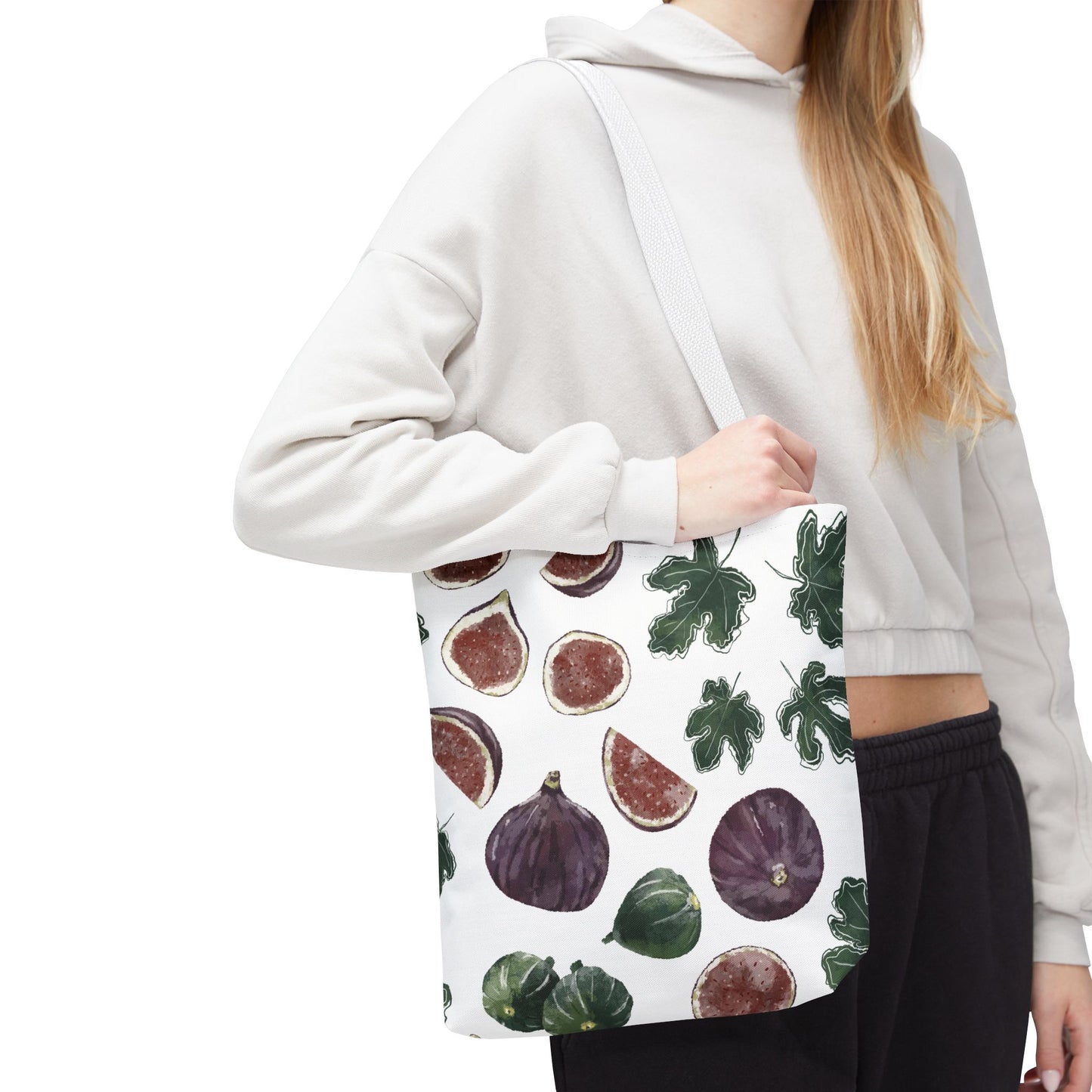 Fig Mediterranean Fruit Tote Bag