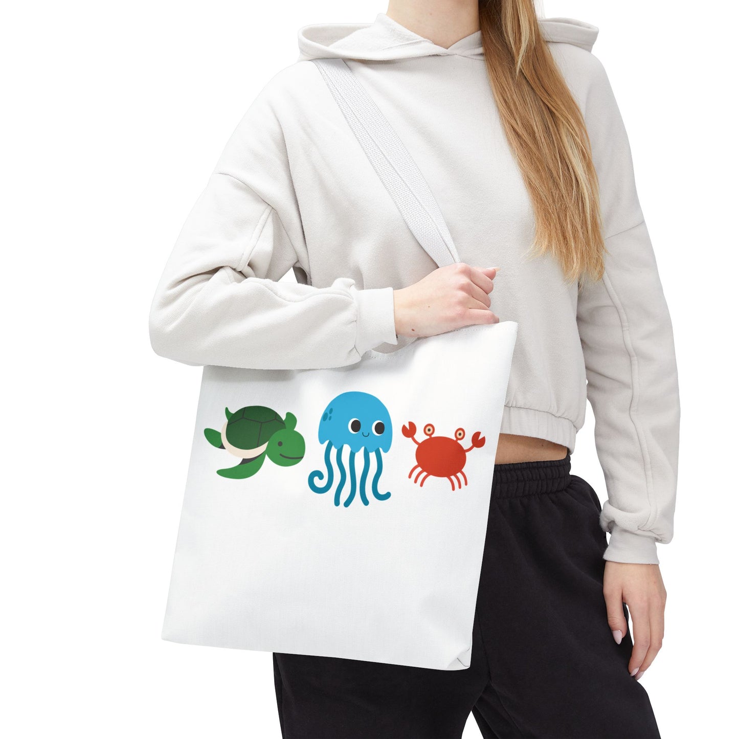 Octopus, Turtle and Crab Tote Bag