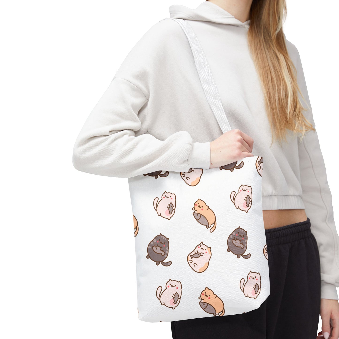 Cartoon Cats Tote Bag