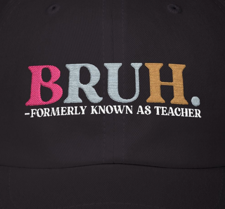 Funny Embroidered Baseball Cap Classic Dad Cap, Sarcastic Hat for Men Women, Novelty Gift for Teacher, Adjustable Headwear for Humor Lovers