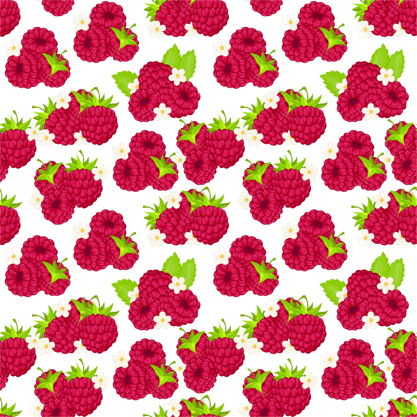 Raspberry Berry Fruit Tote Bag