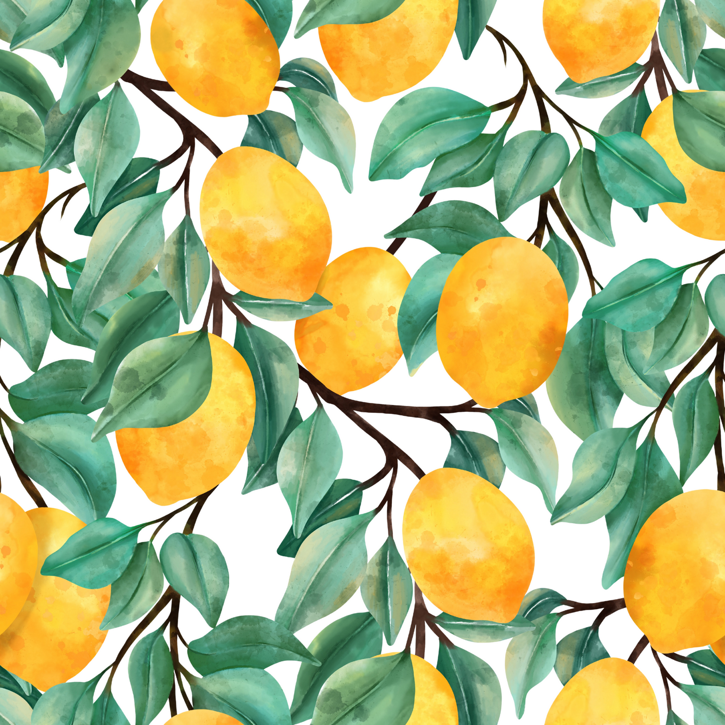 Lemons Summer Fruit Tote Bag
