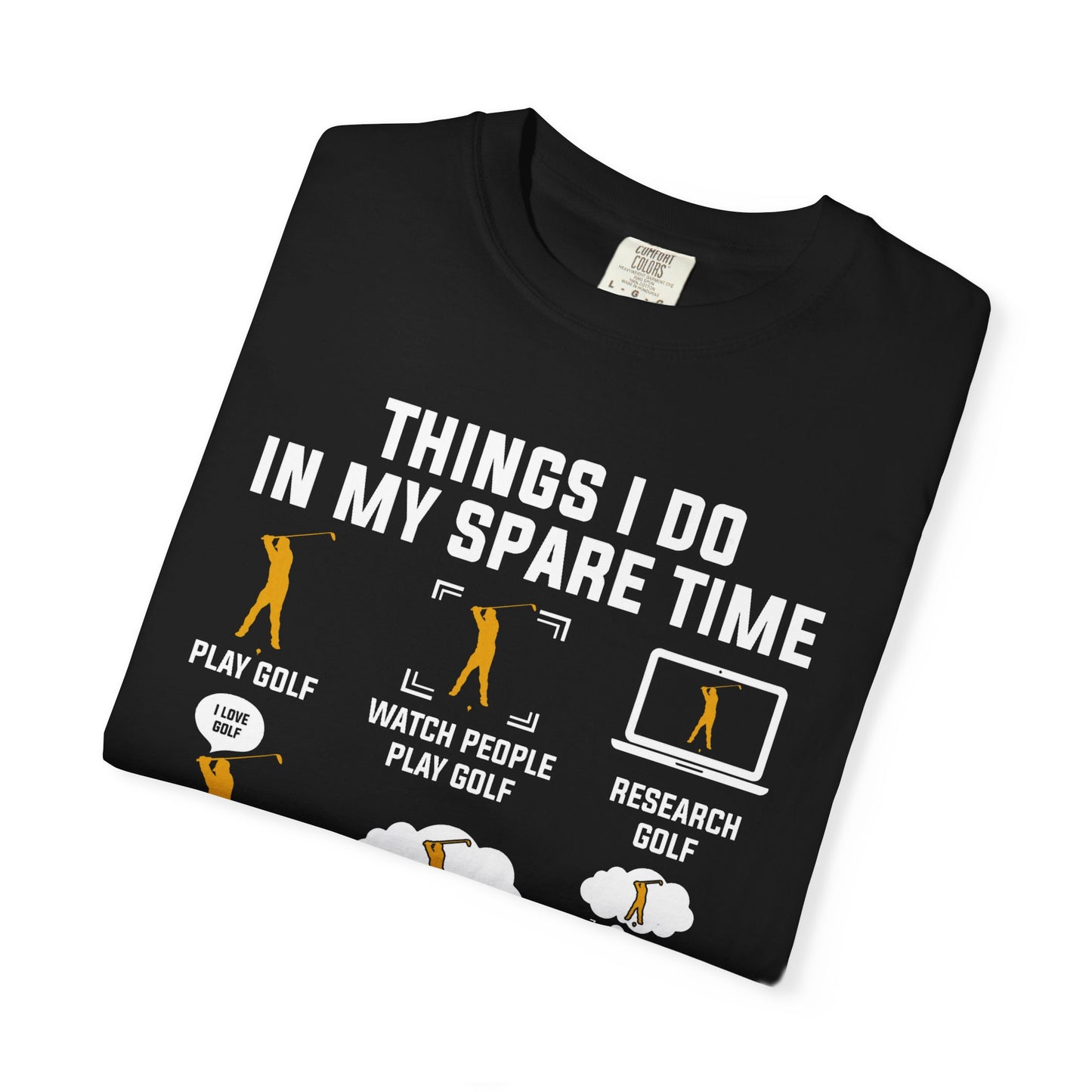 Spare Time Golf T-shirt, Funny Golf Tee