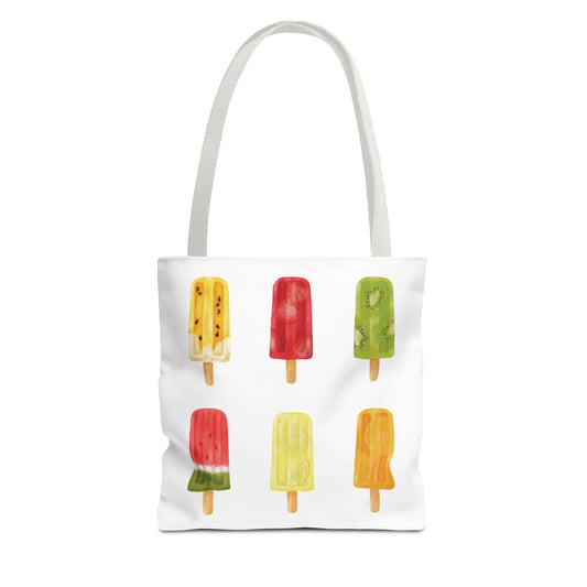 Fruit Popsicles Tote Bag