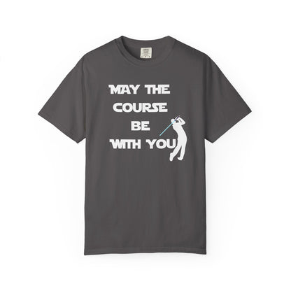 May The Course Be With You Golf T-shirt Golf Tee For Men