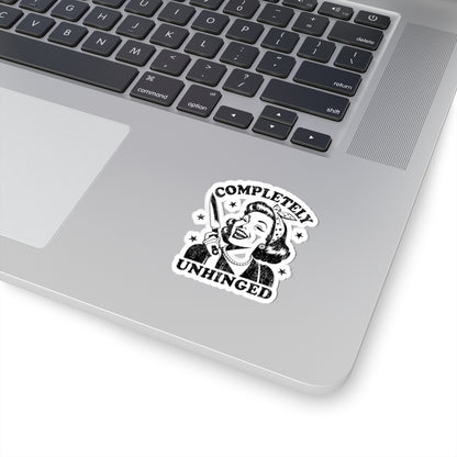 Vintage Retro Housewife Sarcasm Funny Kiss-Cut Stickers, Decals, Laptop Decals, Planner Stickers, Scrapbook Stickers, Journal Stickers