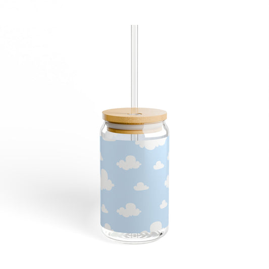 Clouds Sipper Glass at Orange Moons
