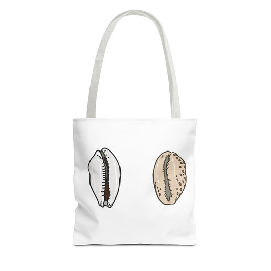 Cowrie Shell Seashells Ocean Tote Bag