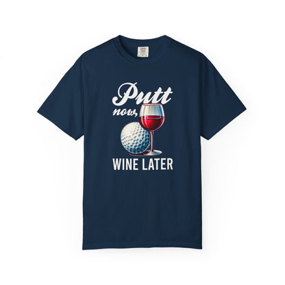 Funny Golf Wine T-shirt