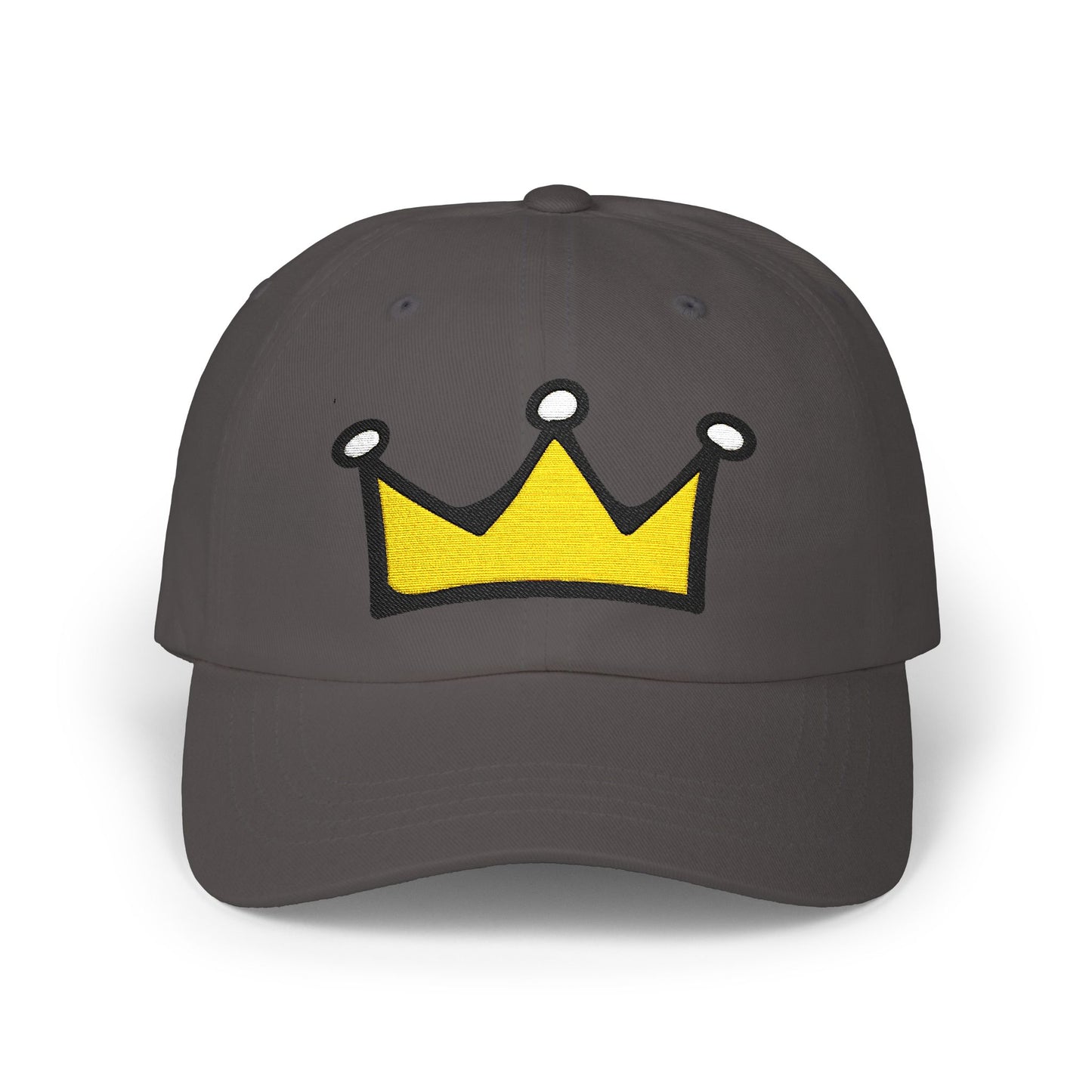 Your Highness Crown Cap ~ Luxurious Embroidery, Long Lasting Embroidered Classic Adjustable Unisex Baseball Cap, Trucker Hat, Great Gift