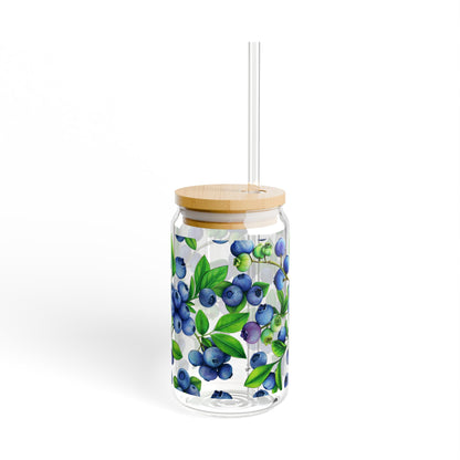 Blueberry Plant Sipper Glass at Orange Moon