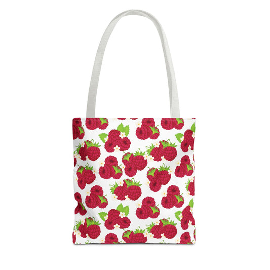 Raspberry Berry Fruit Tote Bag