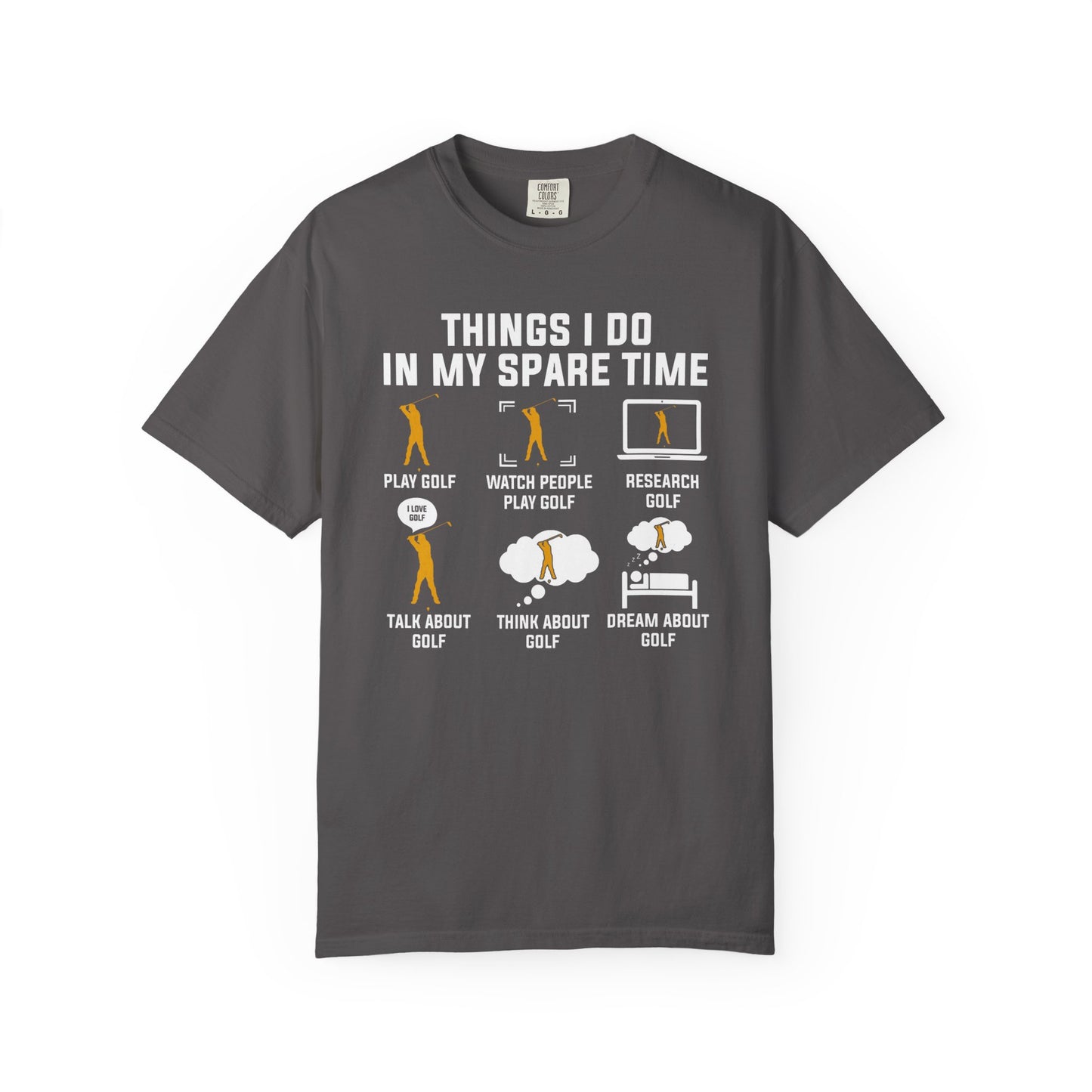 Spare Time Golf T-shirt, Funny Golf Tee