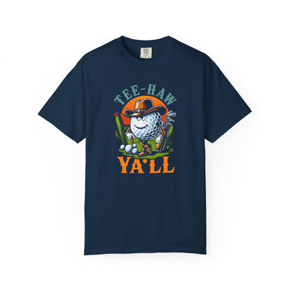 Tee-Haw Ya'll Funny Golf T-shirt, Retirement Gift