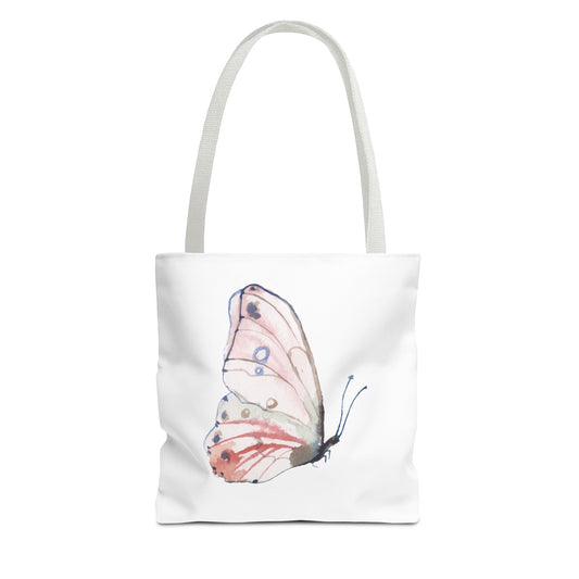 Watercolor Butterfly Tote Bag