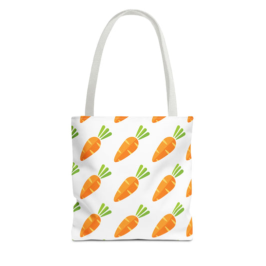 Carrot Print all over print tote bag available at Orange Moons