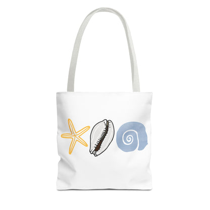 Seashells Ocean Themed Tote Bag