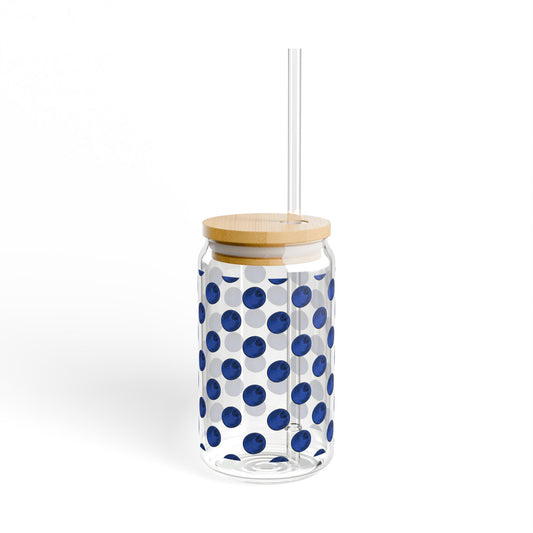 Blueberries Sipper Glass at Orange Moon