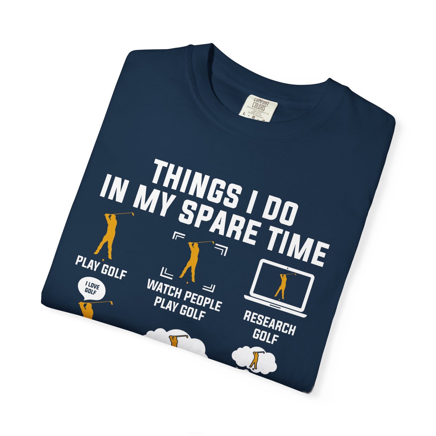 Spare Time Golf T-shirt, Funny Golf Tee