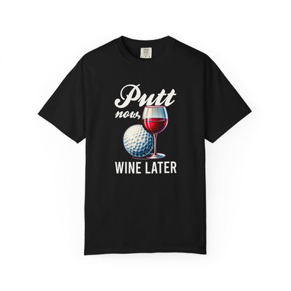 Funny Golf Wine T-shirt
