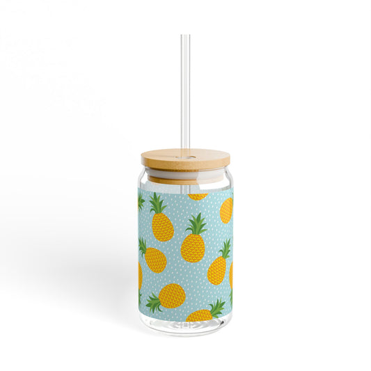 Pineapple Sipper Glass