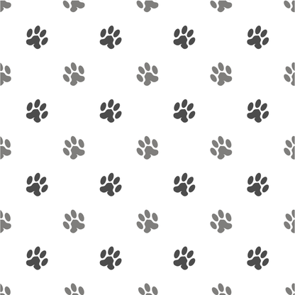 Cats & Dogs Paw Print Tote Bag