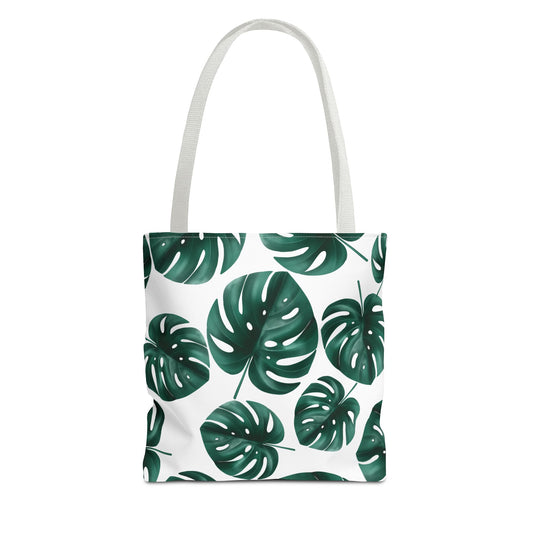 Monstera Deliciosa Tropical Plant Tote Bag