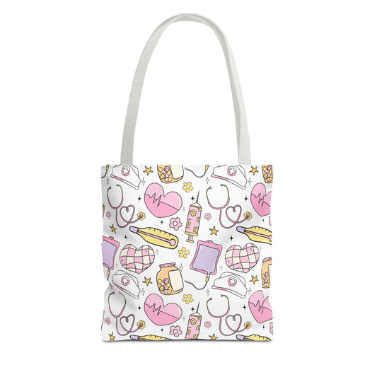 Healthcare Worker EMT Nurse Doctor Medical Field Cute Design Tote Bag