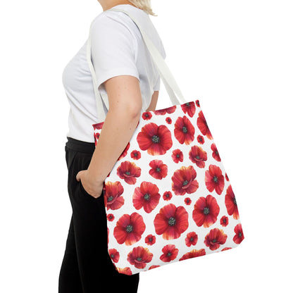 Floral Print all over print tote bag available at Orange Moons